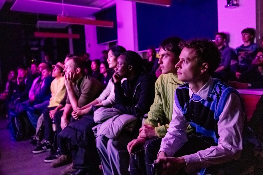Crowd on the 42 Berlin campus