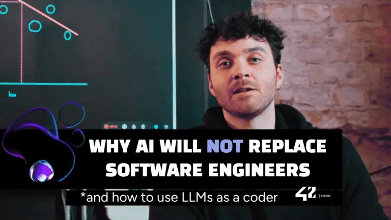 Why AI will not replace software engineers - Cover image